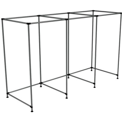 Каркас для примерочной кабины, тройной