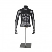 JFW-1TB Торс женский с подставкой. Цвет: Чёрный