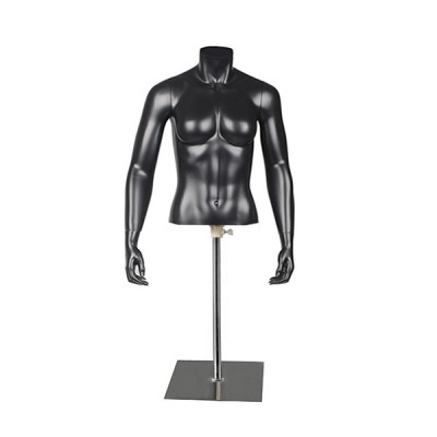 JFW-1TB Торс женский с подставкой. Цвет: Чёрный