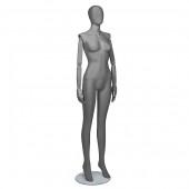 JWP-13NAG Манекен женский с шарнирными руками. Цвет: Серый матовый