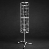 Стойка для очков, 6-ти угольная 120 мест. Цвет: Белый