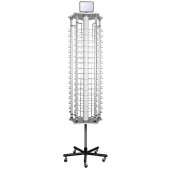 HG-7516 Стойка для очков, вращающаяся, с замками 80 мест