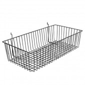 Д-6010 Корзина на перфопанель, 585*300*100мм. Цвет: Чёрный