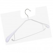 AM-502 (AM-445) Вешалка виниловая L=440мм. С перекладиной. Цвет: Чёрный AM-502 (AM-445) Вешалка виниловая L=440мм. С перекладиной. Цвет: Чёрный