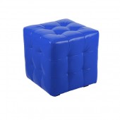 ПЛ-01 Банкетка "Куб-прошитый" Цвет: Синий
