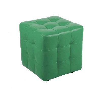 ПЛ-01 Банкетка "Куб-прошитый" Цвет: Зелёный