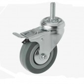 Jok-34c/1 Колесо усиленное, с тормозом D=75мм